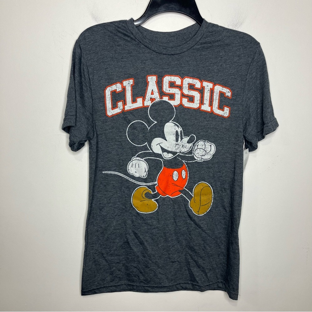 Disney Mickey & friends gray classic t-shirt size‎ small new with tags casual
